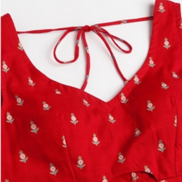 Khari Printed Lehenga, Blouse & Duppatta - Picture 3 of 8